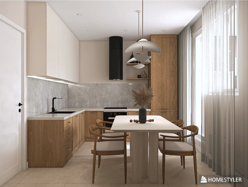 Кухня в стиле джапанди