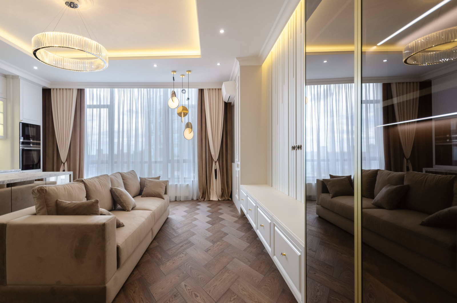 ЖК Алия, 3 комнаты, 105  м²