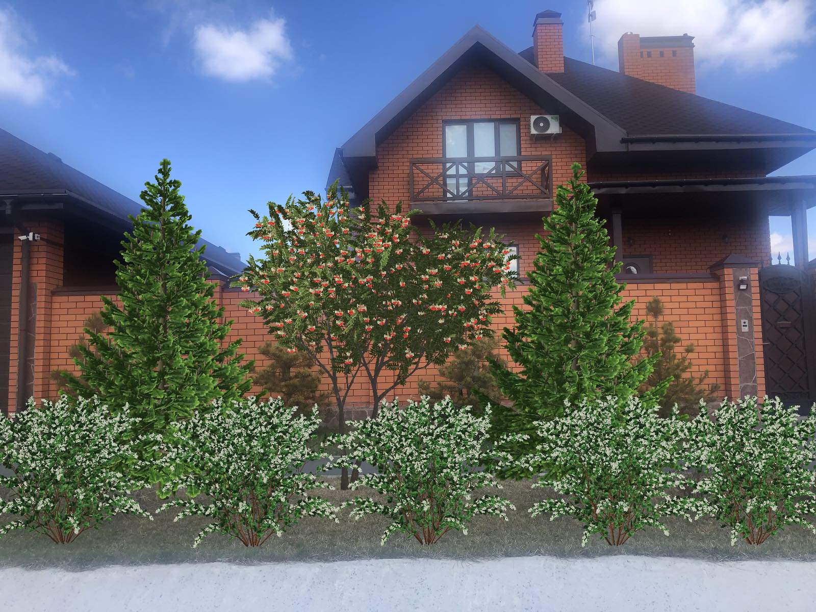 Обложка проекта: Придомовая территория