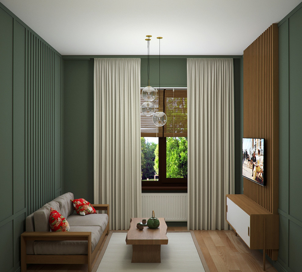 Кабинет с этническими элементами