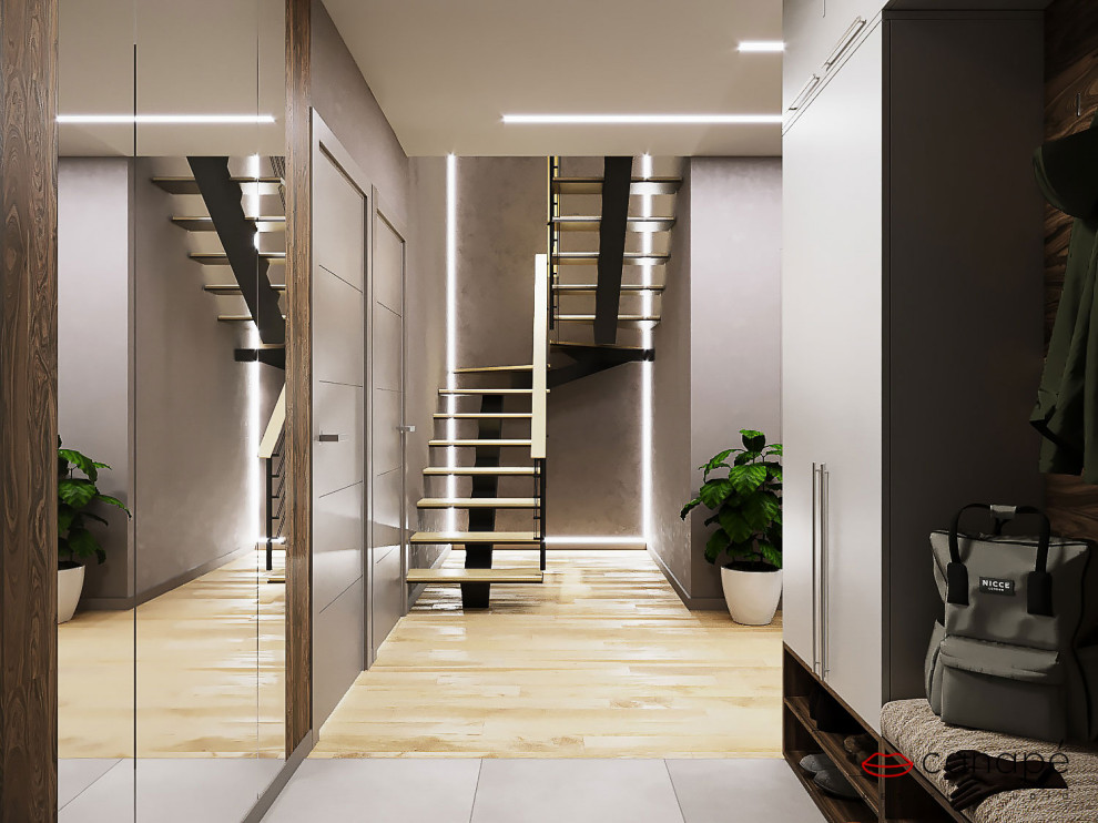 Двухуровневая корпаративная квартира