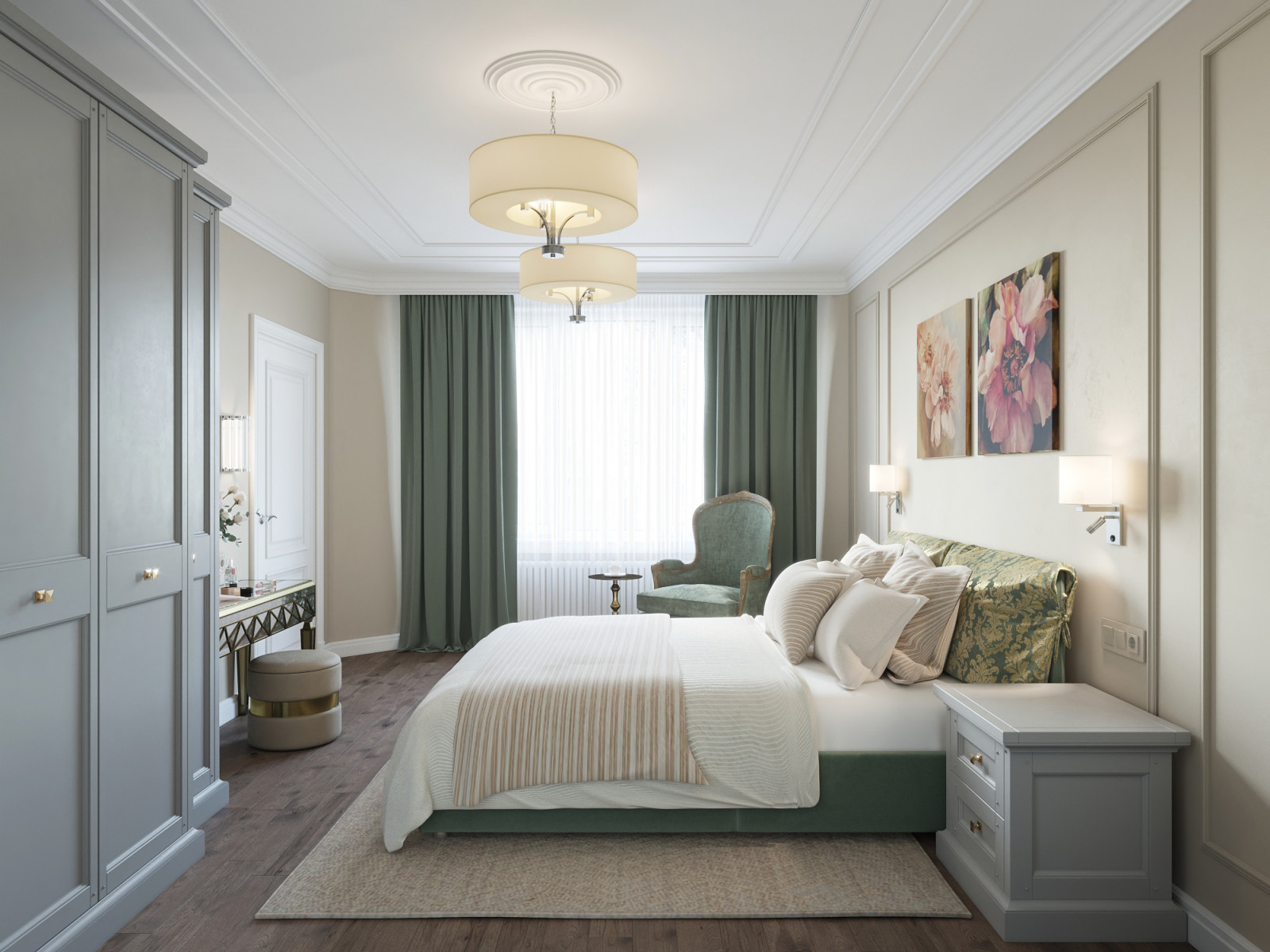 Загородный дом в стиле современной классики