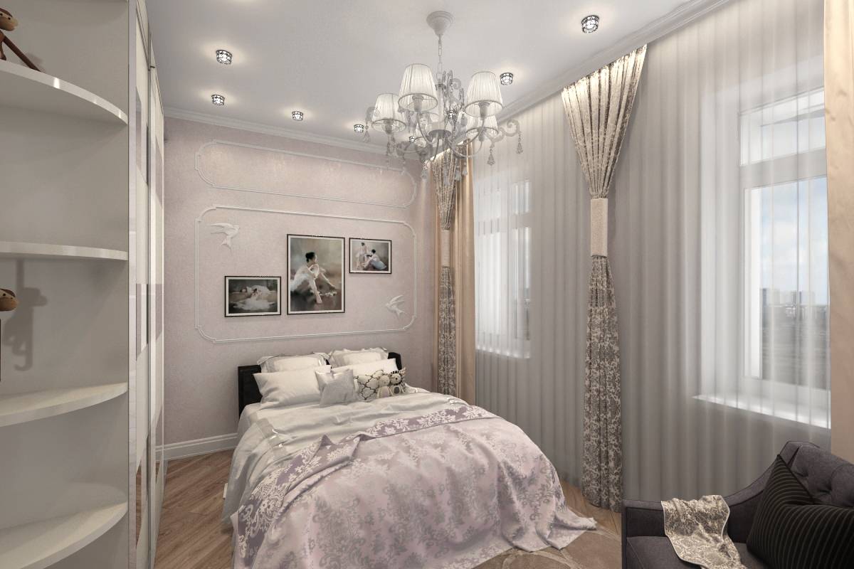 Дизайн-проект квартиры по ул. Серышева