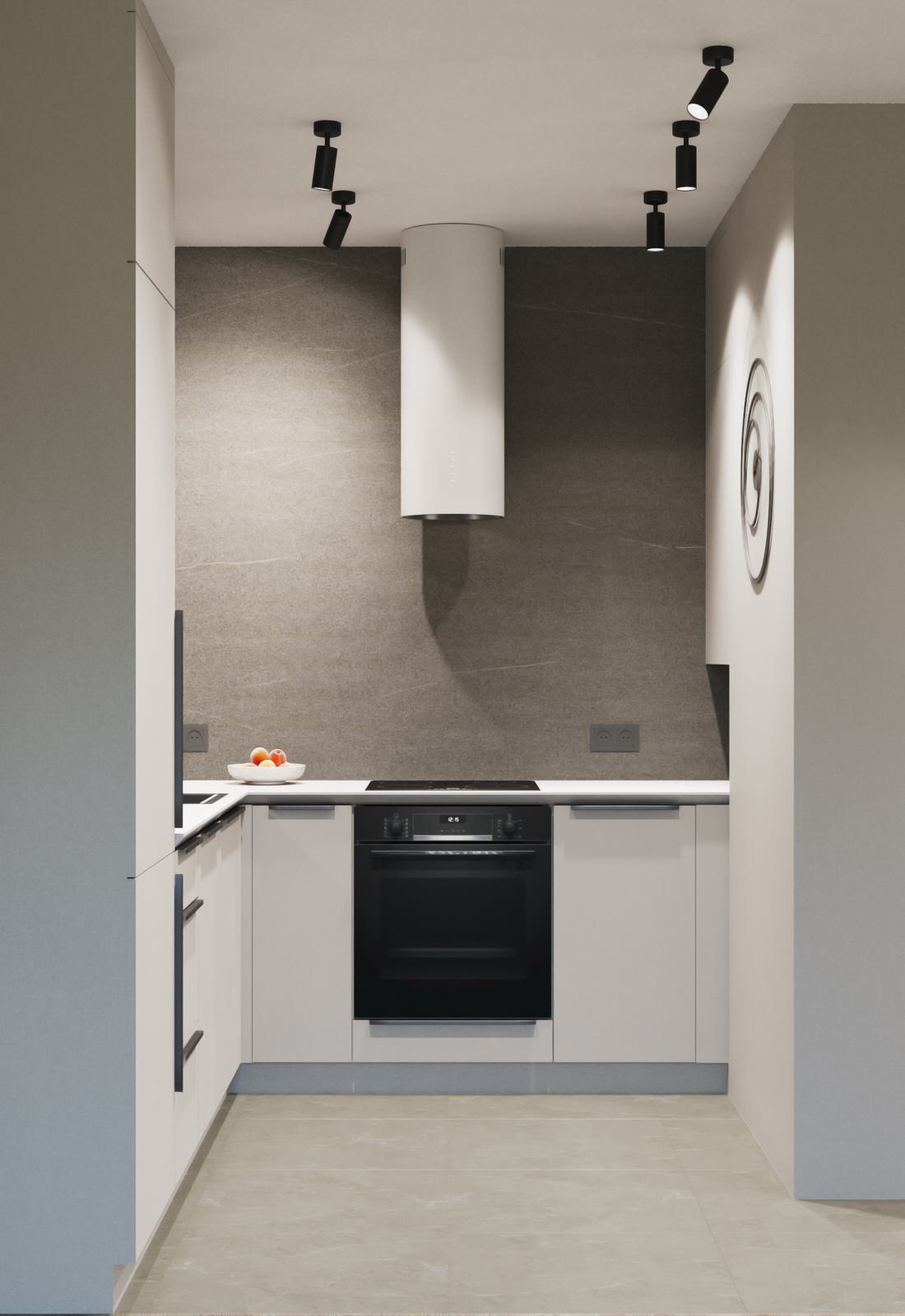 Визуализация интерьера. Квартира в жилом комплексе "Легенда Героев”