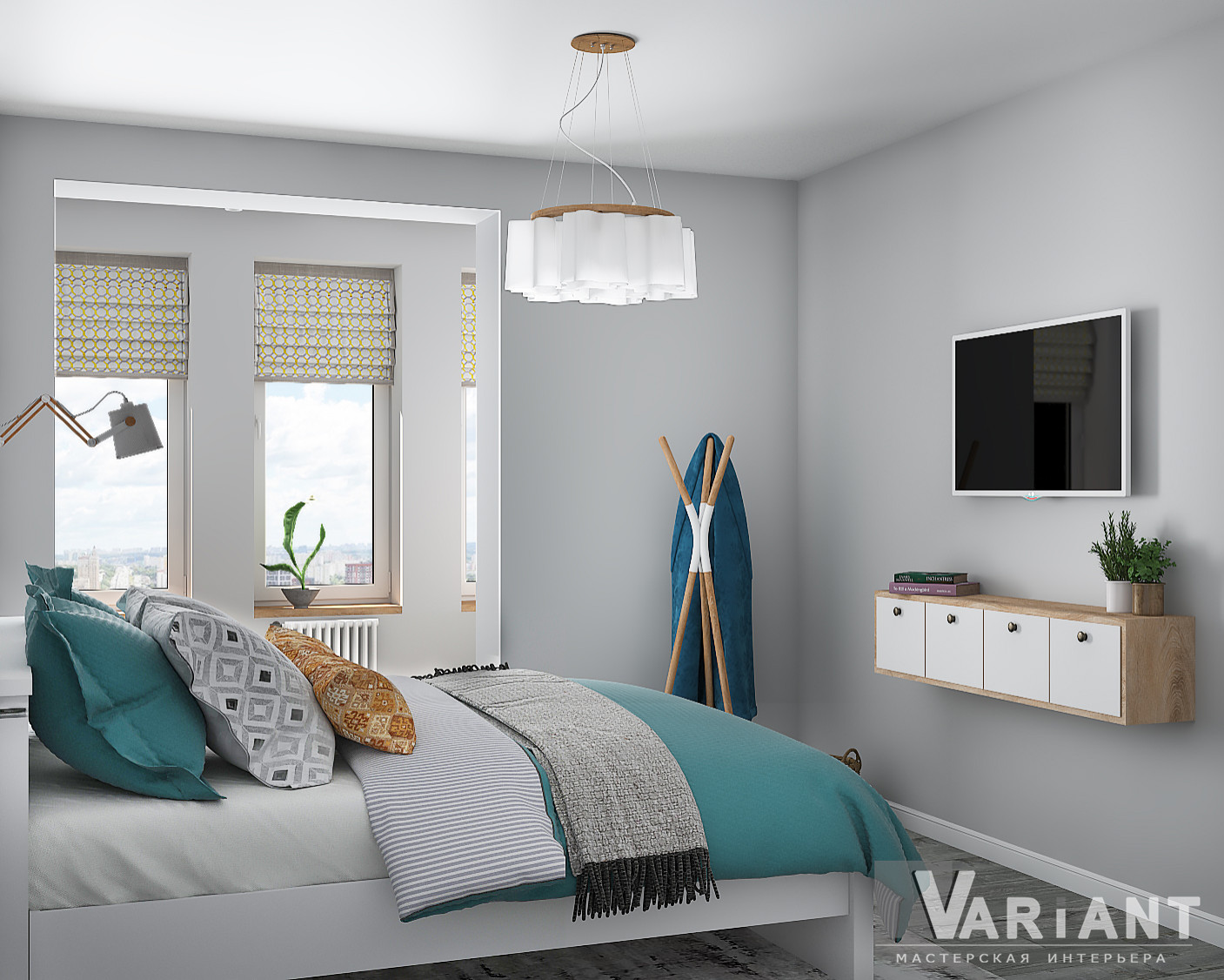 Дизайн проект трехкомнатной квартиры по ул. Измайлова