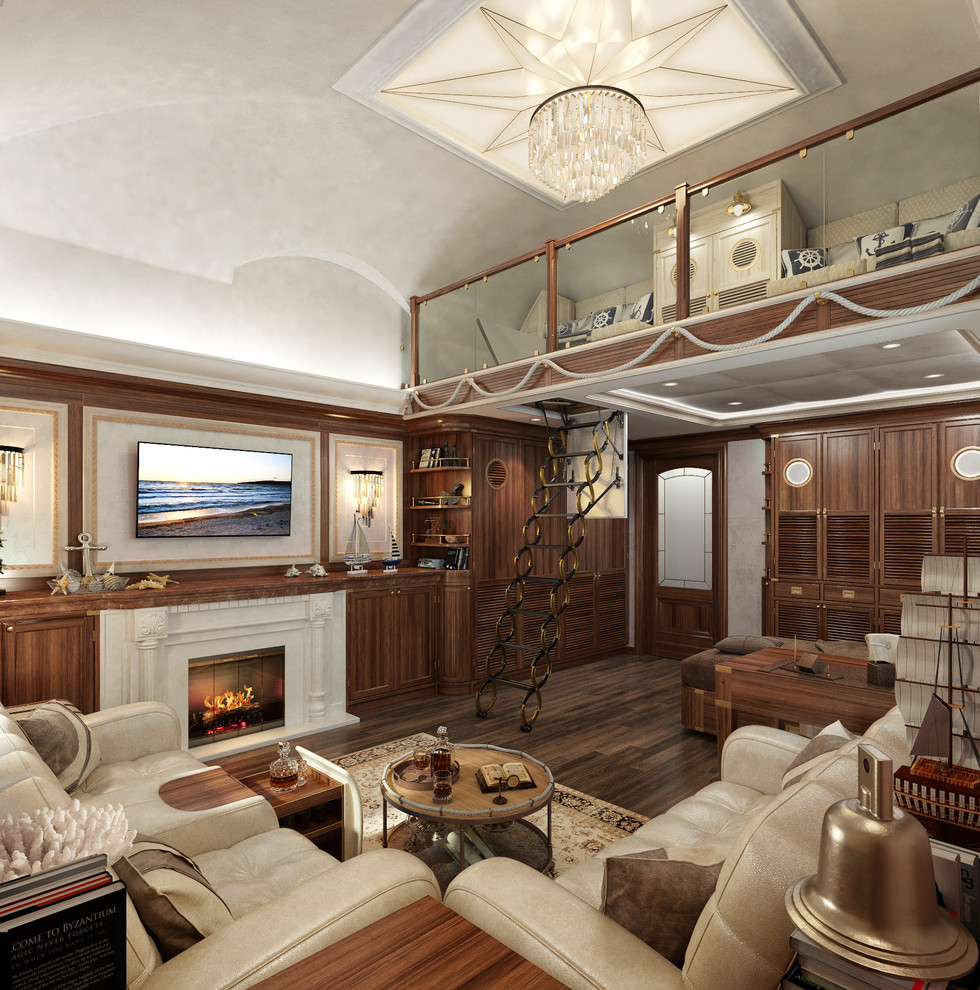 Двухярусная квартира в  Старом Петергофе