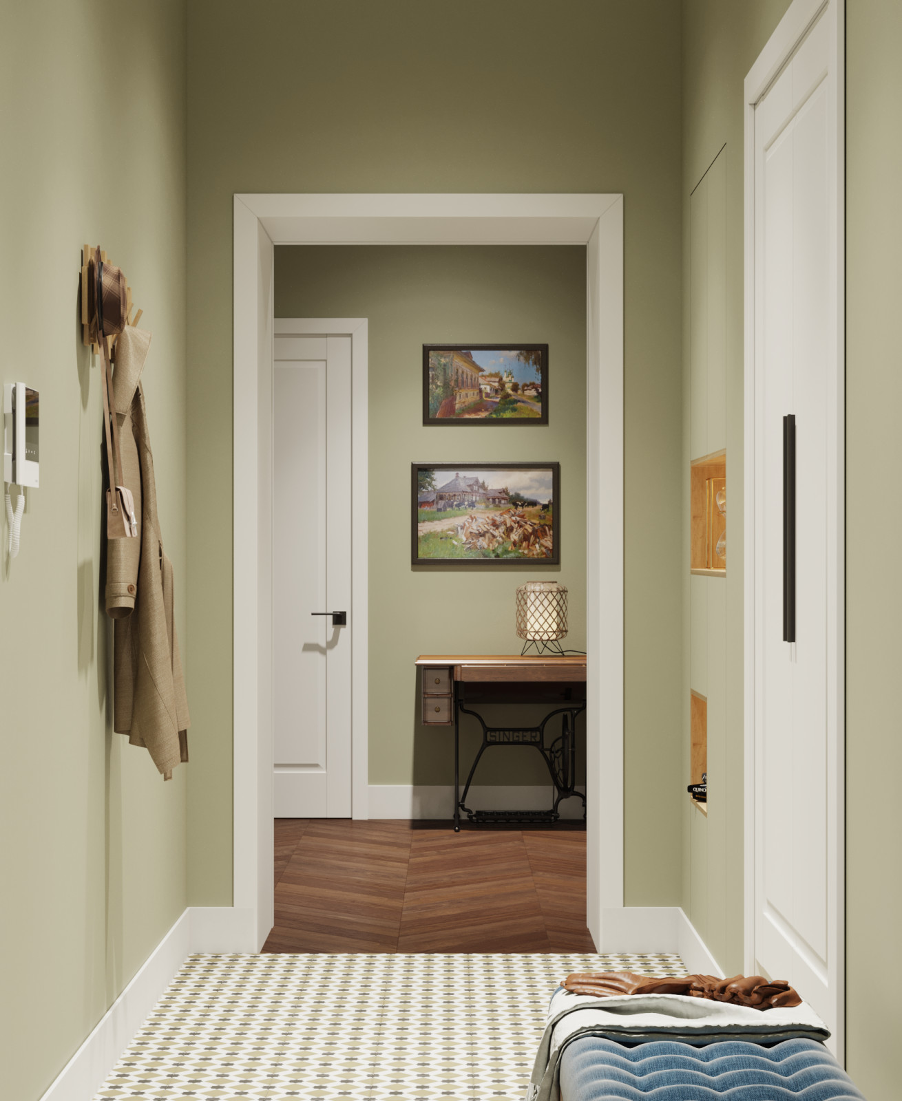 Обложка проекта: Premium interior on Ordinarnaya street, St. Petersburg