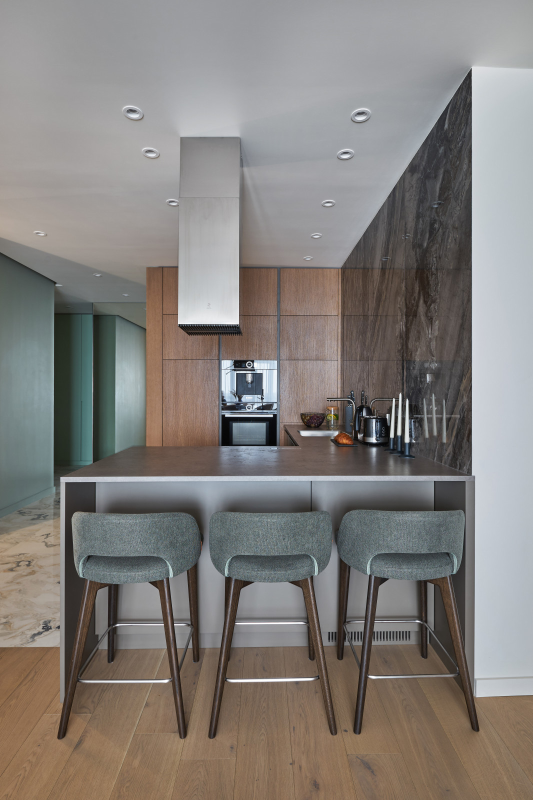 Квартира в Минске с необычной кухней