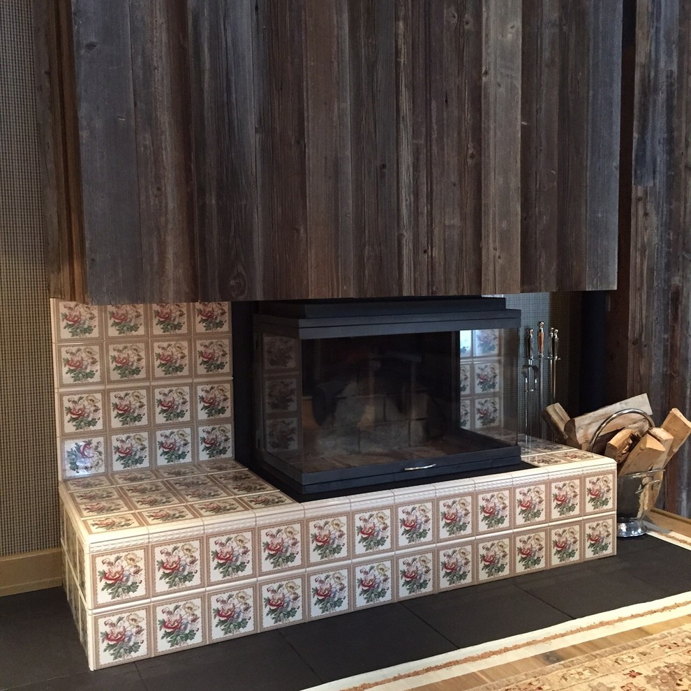 Переделка интерьера в коттедже,  со стиля минимализм на стиль стиль кантри