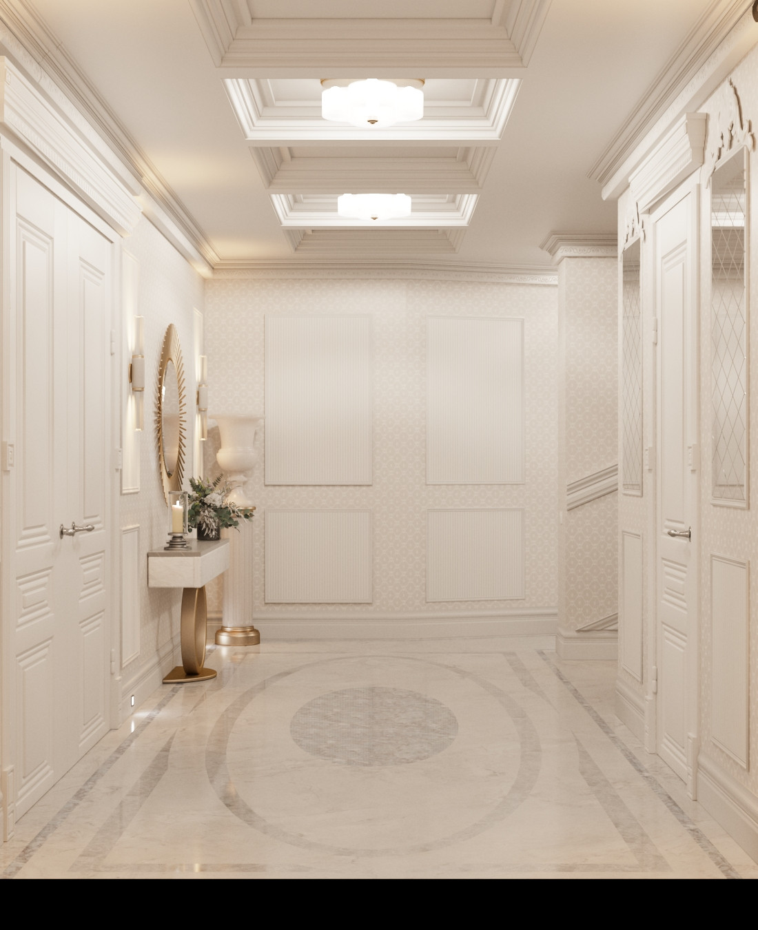 Входная зона в классическом стиле