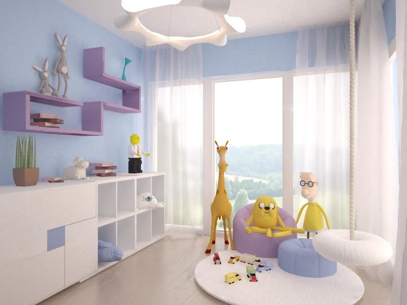 3D проект квартиры в Швейцарии