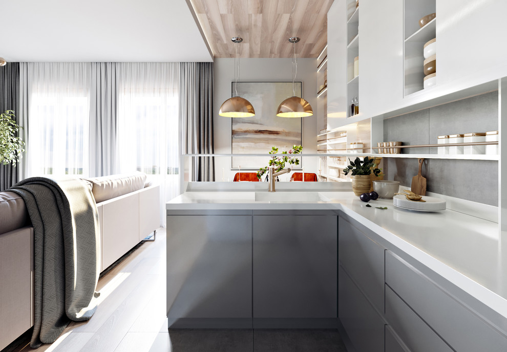 Вид из кухни