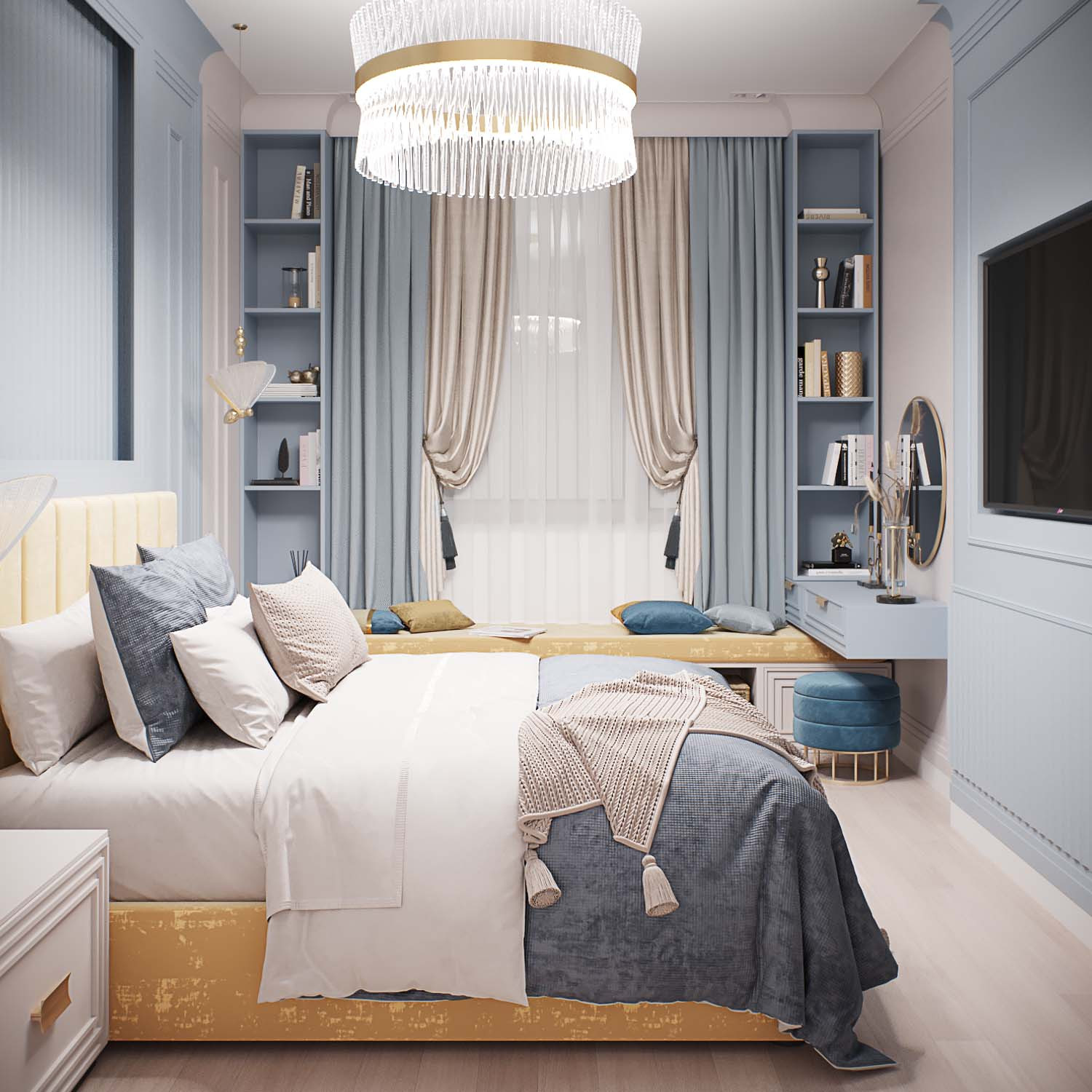 Дизайн проект квартиры в ЖК "Headliner"