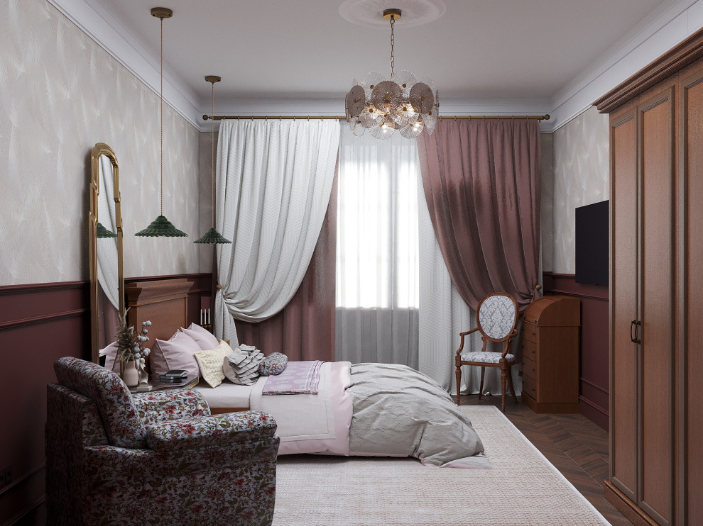 Дизайн-проект трехкомнатной квартиры для пары средних лет.