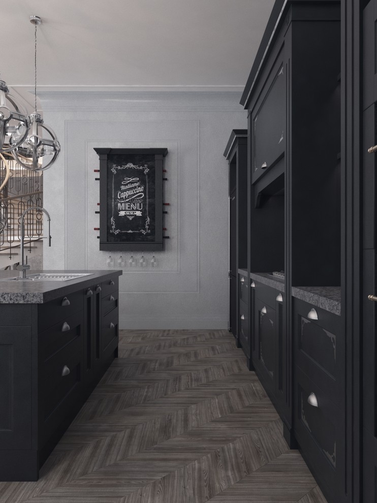 Дизайн коттеджа современная классика (п-ов Пролетарский)