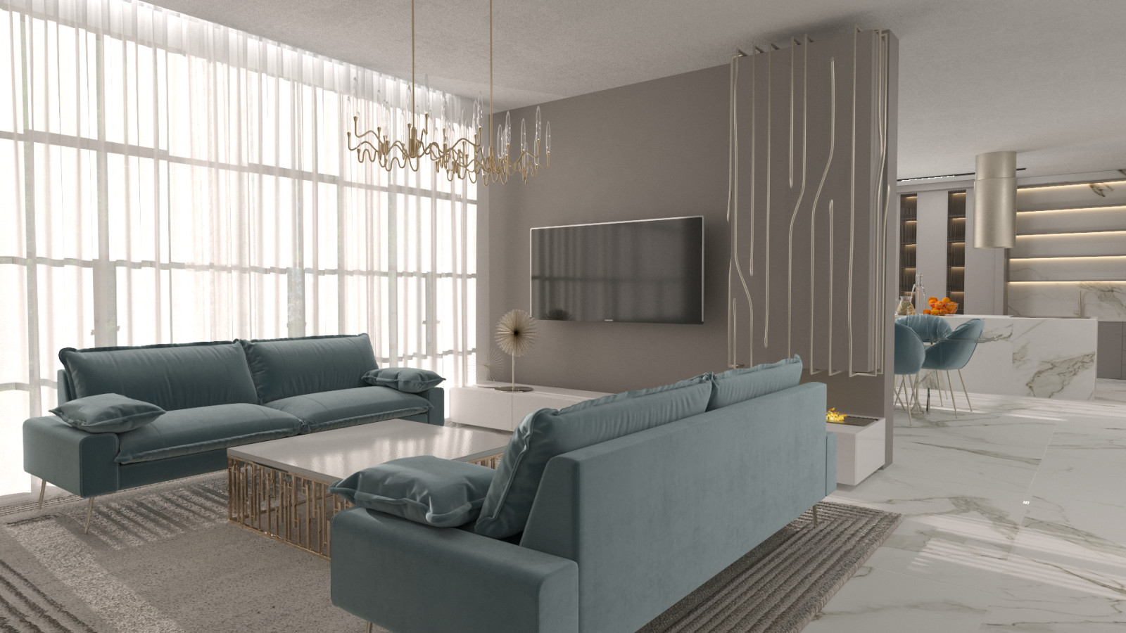 Project in contemporary style in Miami