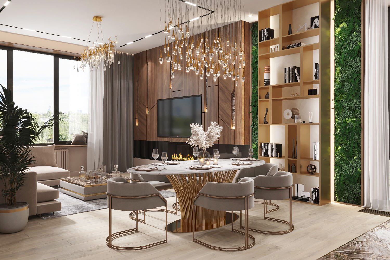 Проект квартиры 100 кв.м. 2022г.