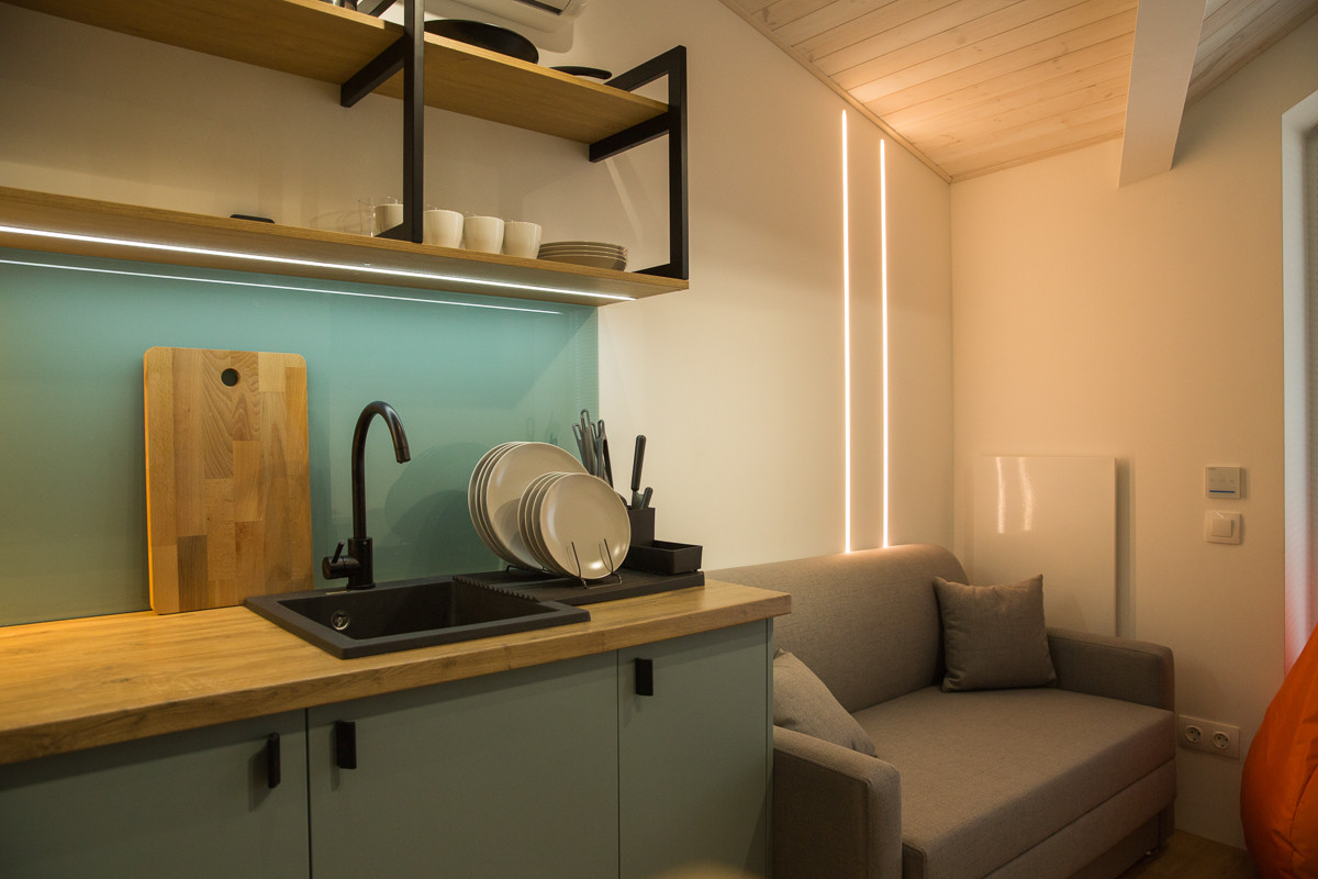 Build project. Smart flats for rent