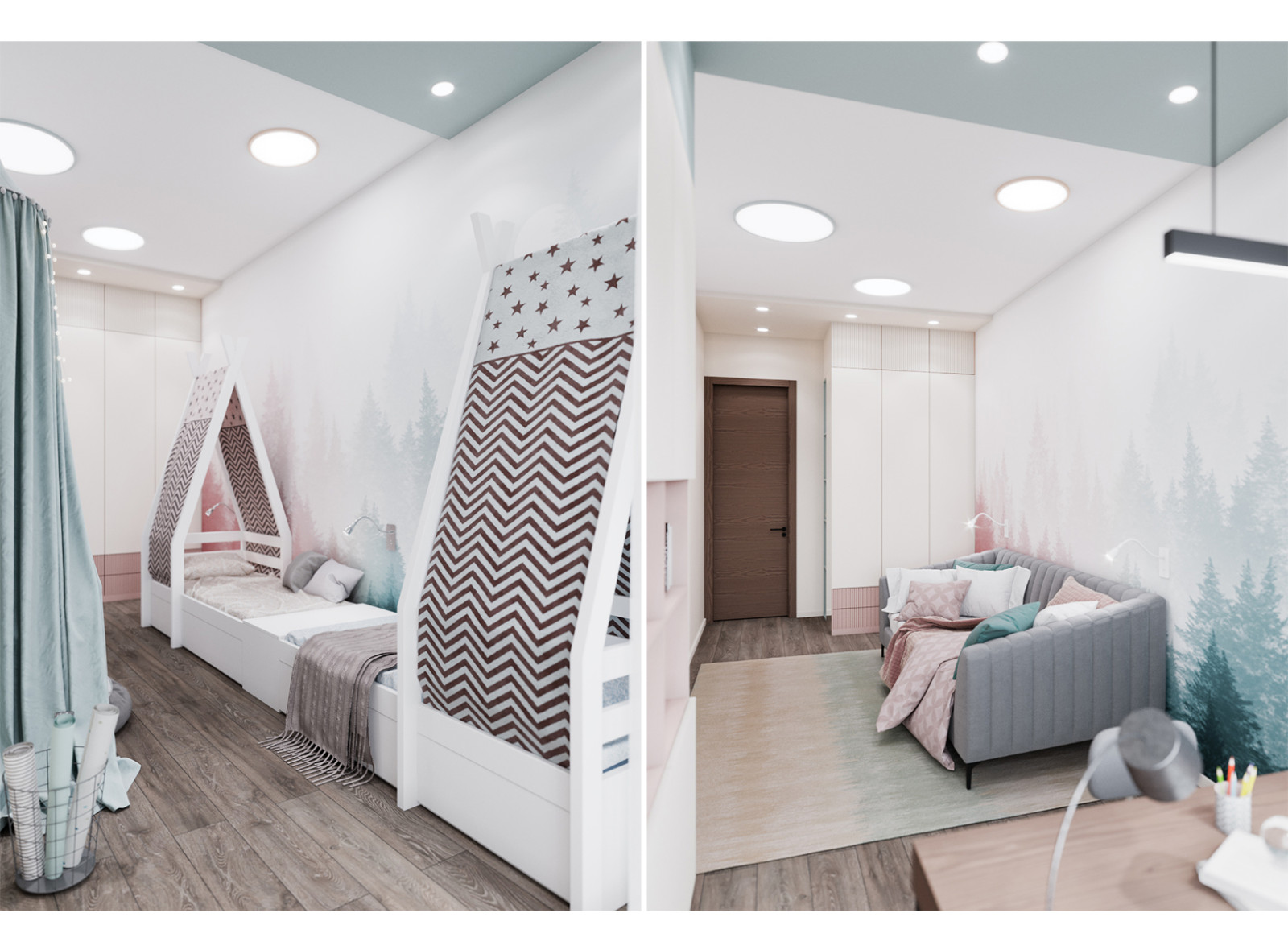 Дизайн-проект квартиры в жк "NOVIN"