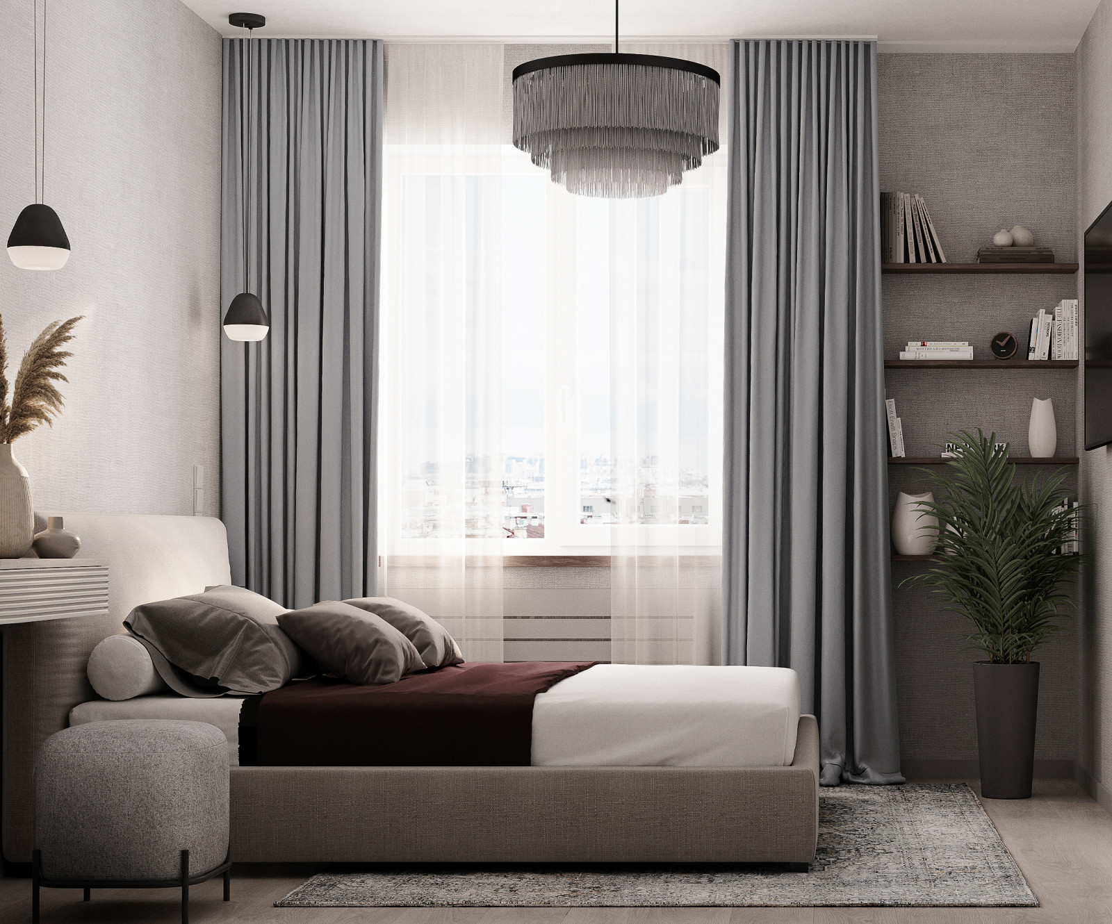 Дизайн-проект квартиры на Ленинском, Спб, 50 кв.м