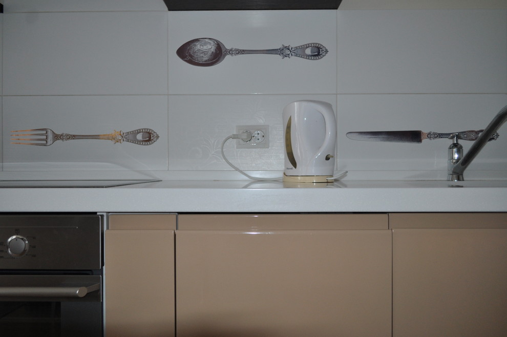 Квартира для молодой семьи в ЖК "Парковый" в современном стиле