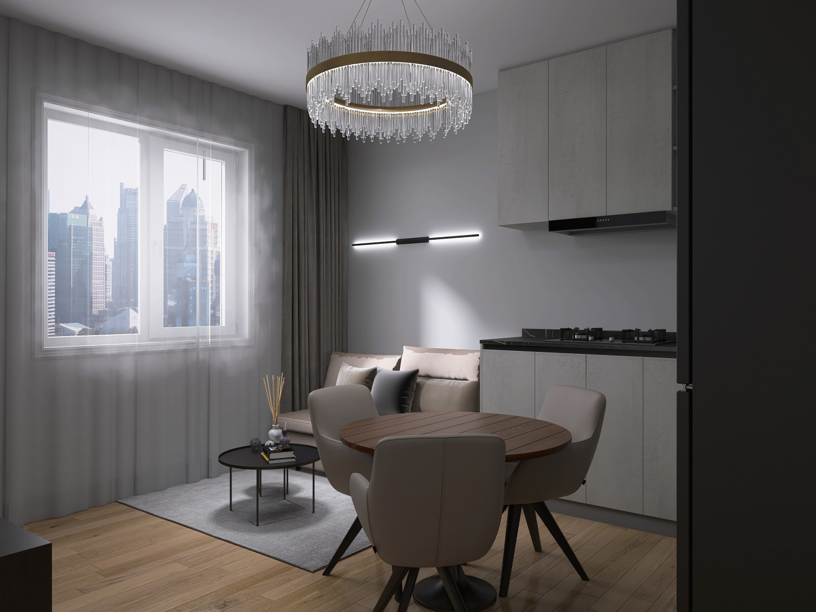 Однокомнатная квартира