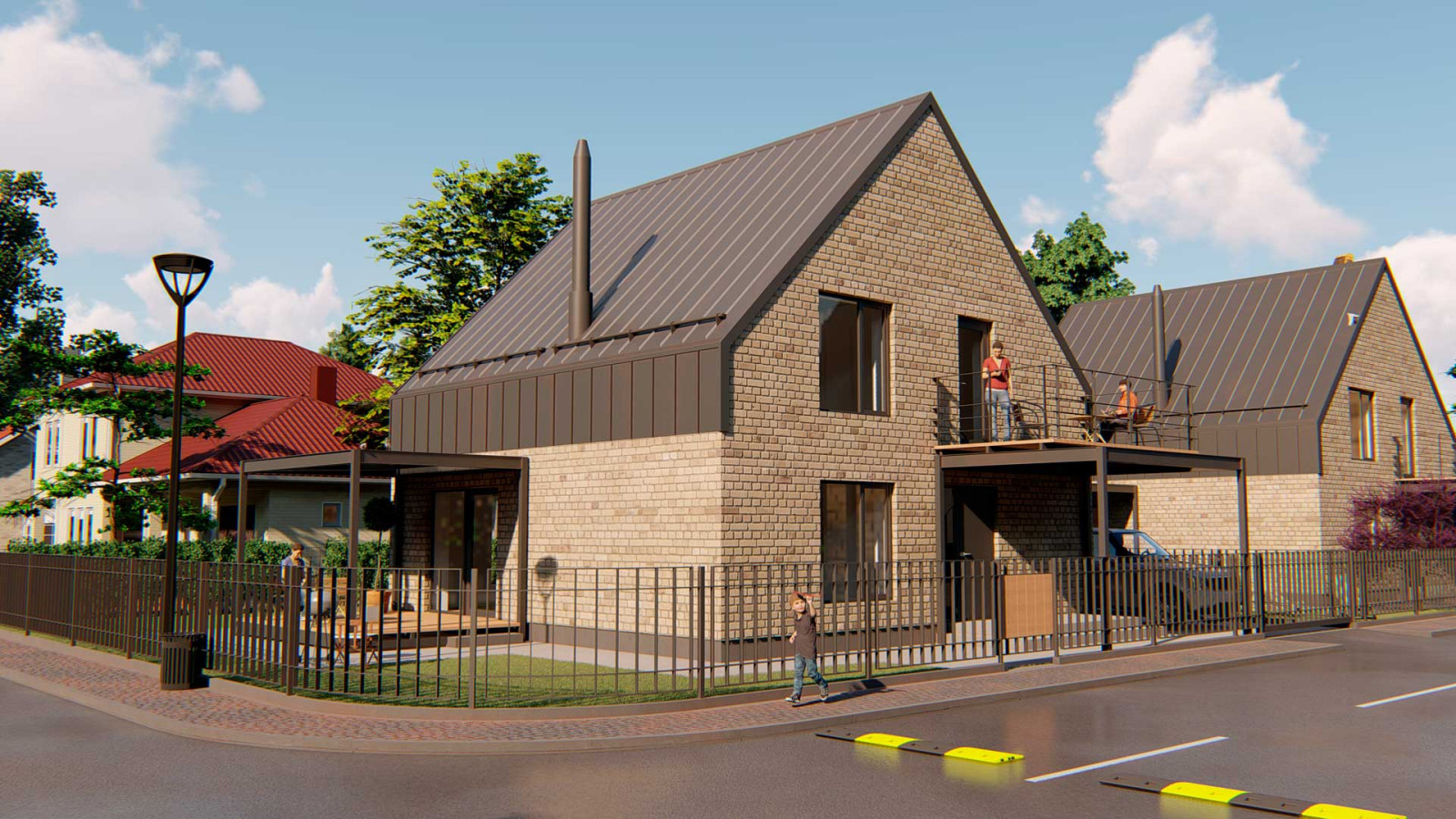 Обложка проекта: КОТТЕДЖНЫЙ ГОРОДОК