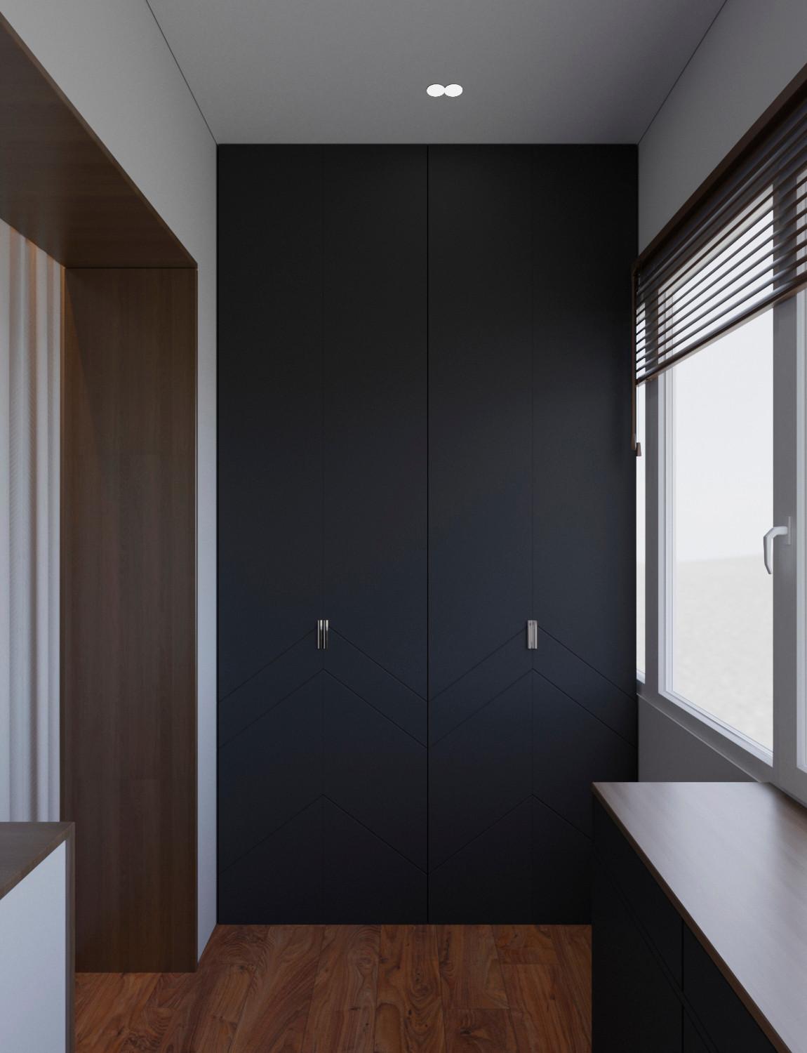 Дизайн балкона в двух варинатх