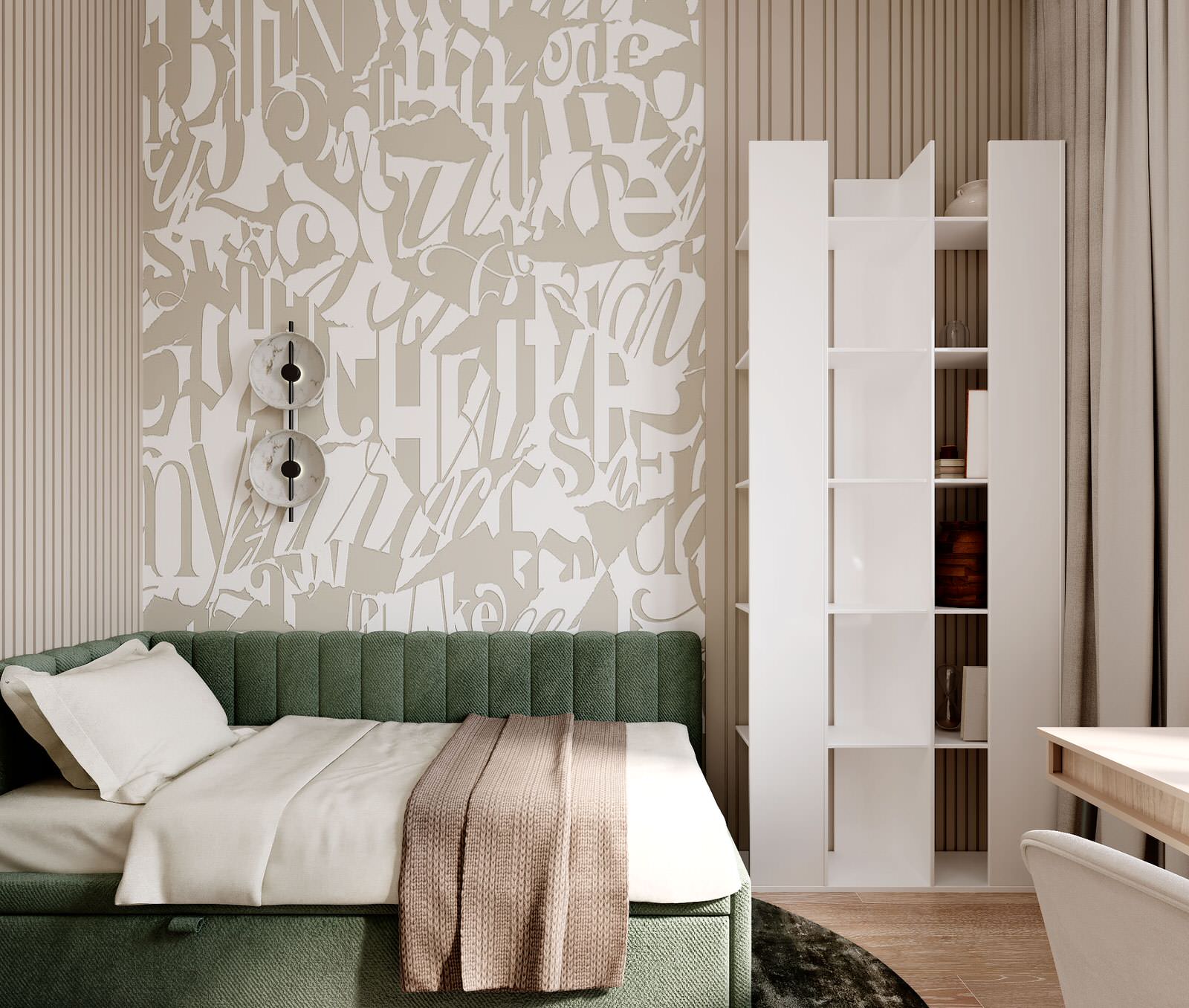 Интерьер квартиры в ЖК "Вест Гарден"