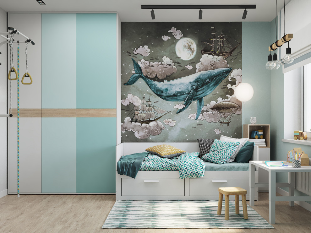 Квартира для молодой семьи с ребенком 80м2