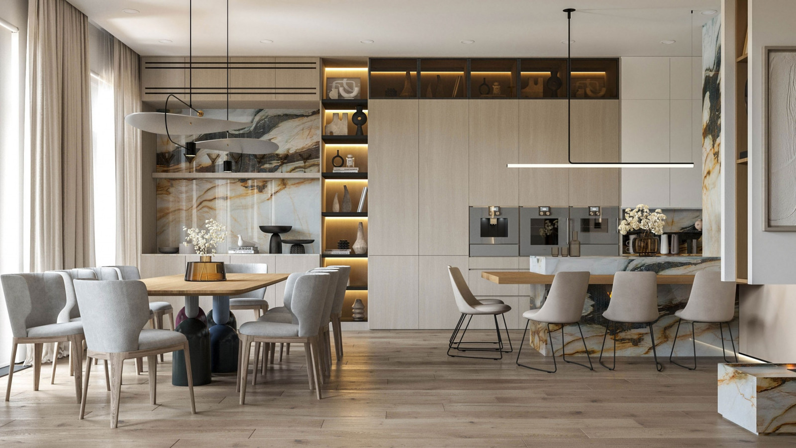 Обложка проекта: Дизайн загородного дома. Современный стиль.