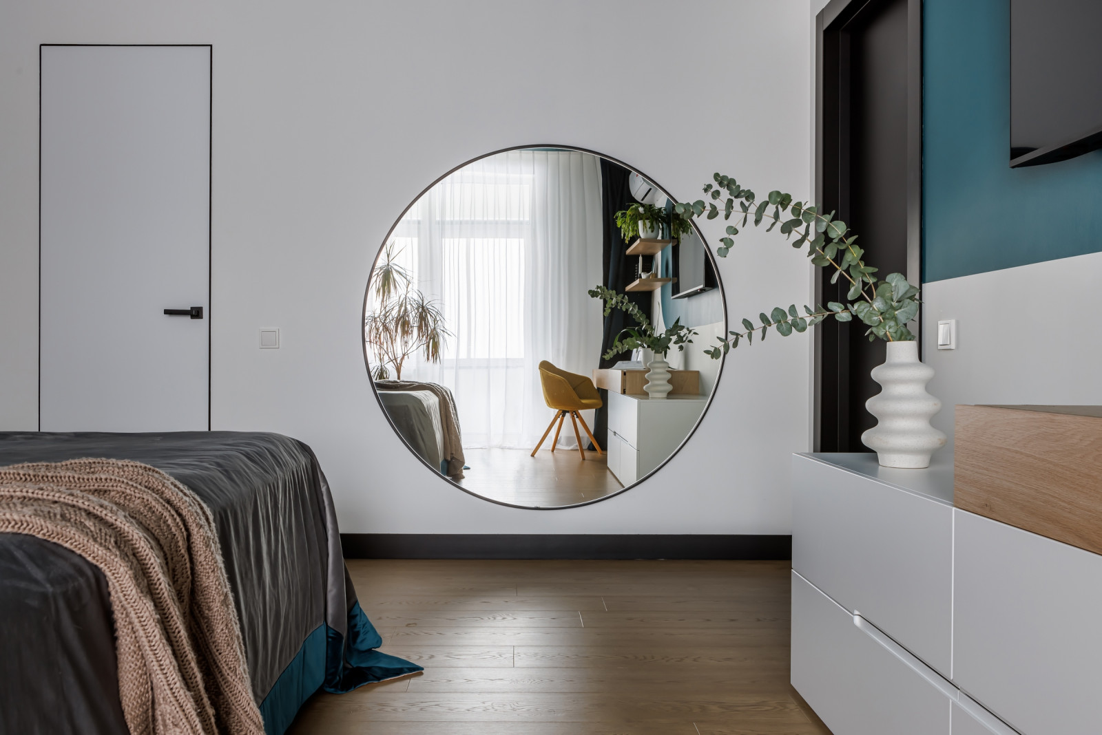 Фотосъёмка интерьера квартиры для портфолио дизайнера Анны Гороховской