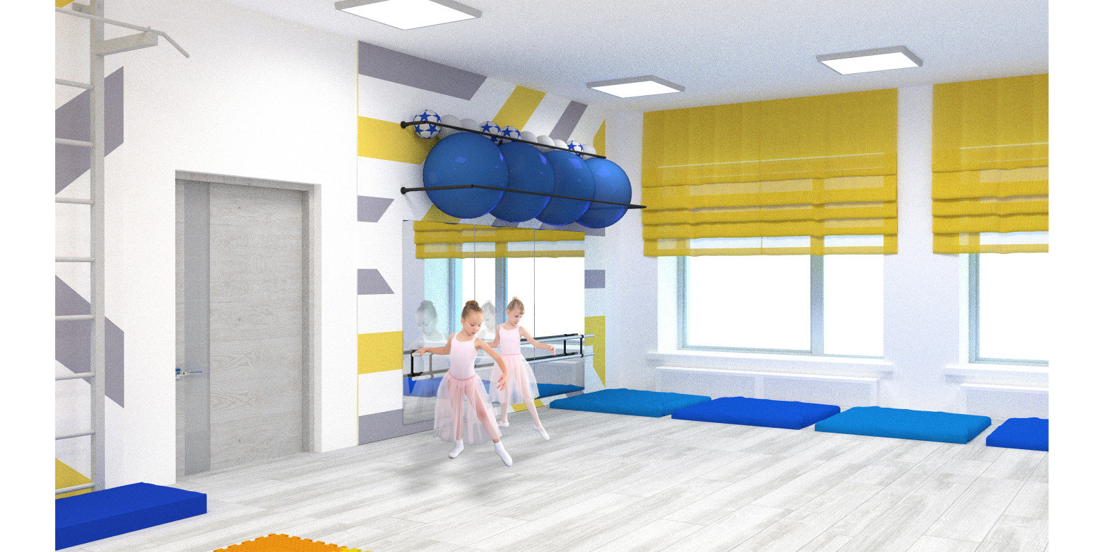 Дизайн интерьера ДС "Золотой ключик"