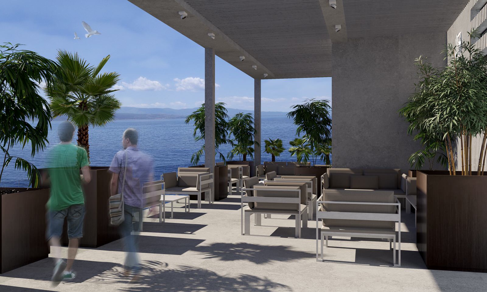 Custom conceptual visualizations of Cafe
