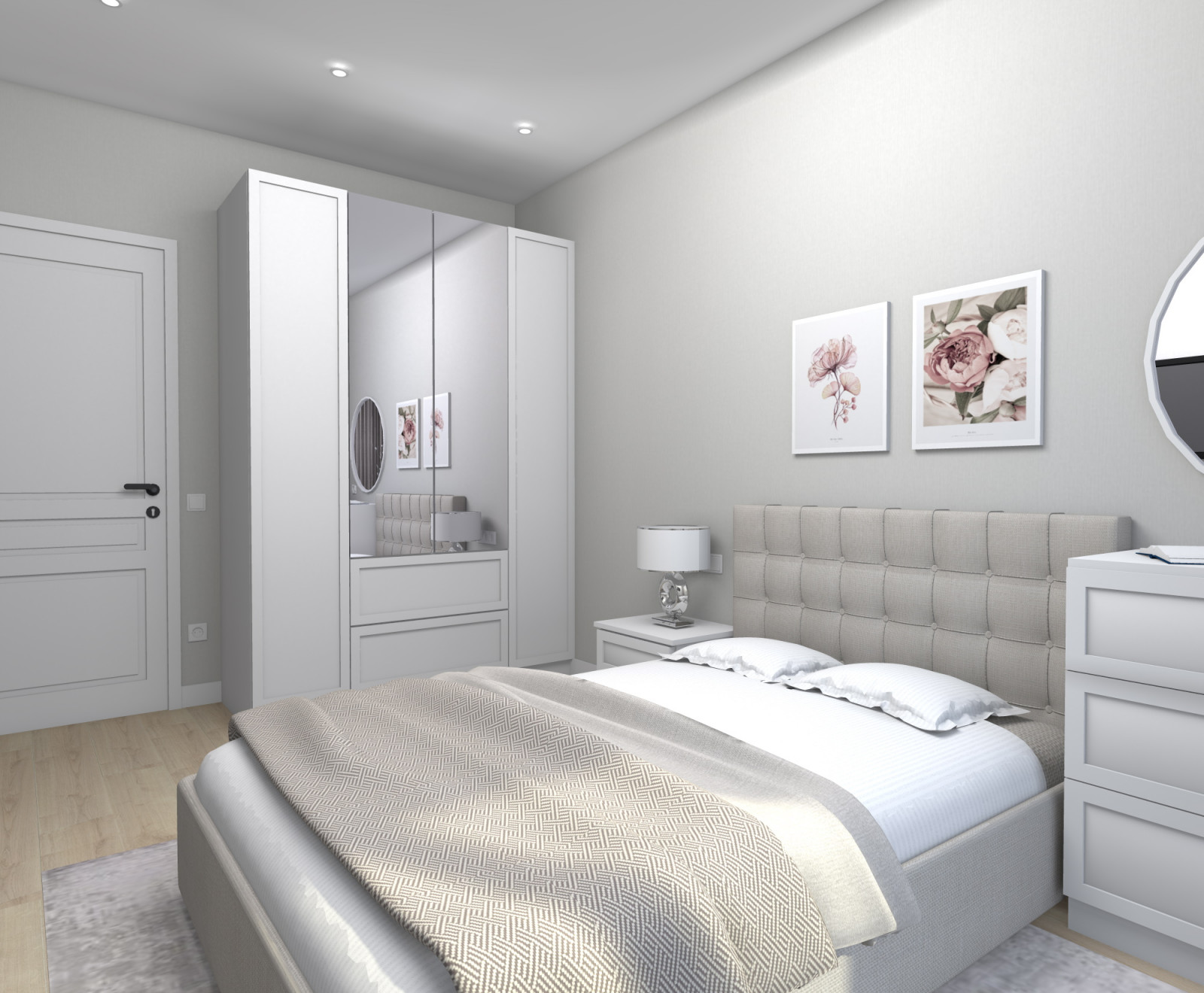 Дизайн-проект двухкомнатной квартиры по ул. Суворова