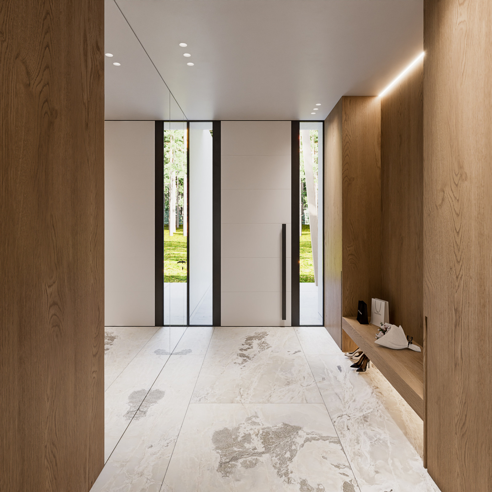 Обложка проекта: ЧАСТНЫЙ ДОМ В КУРОРТНОМ РАЙОНЕ - 800 кв.м.