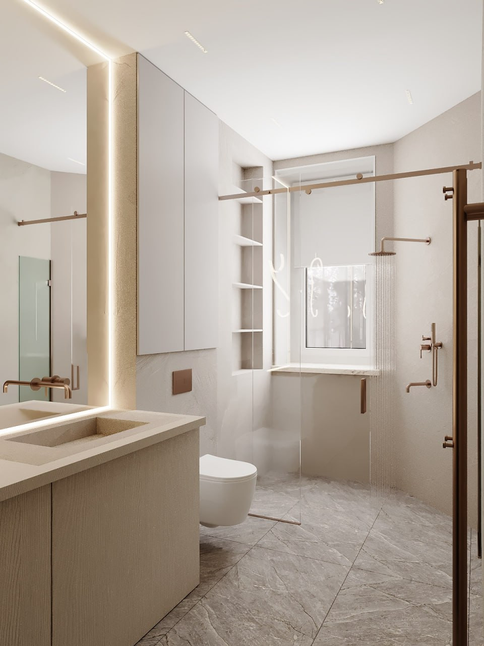 Дизайн-проект дома (420 м2) в стиле нео-модерн