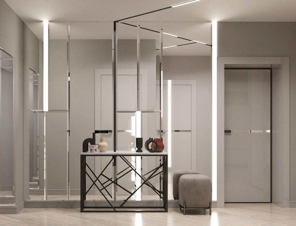 Обложка проекта: Необычная современная квартира