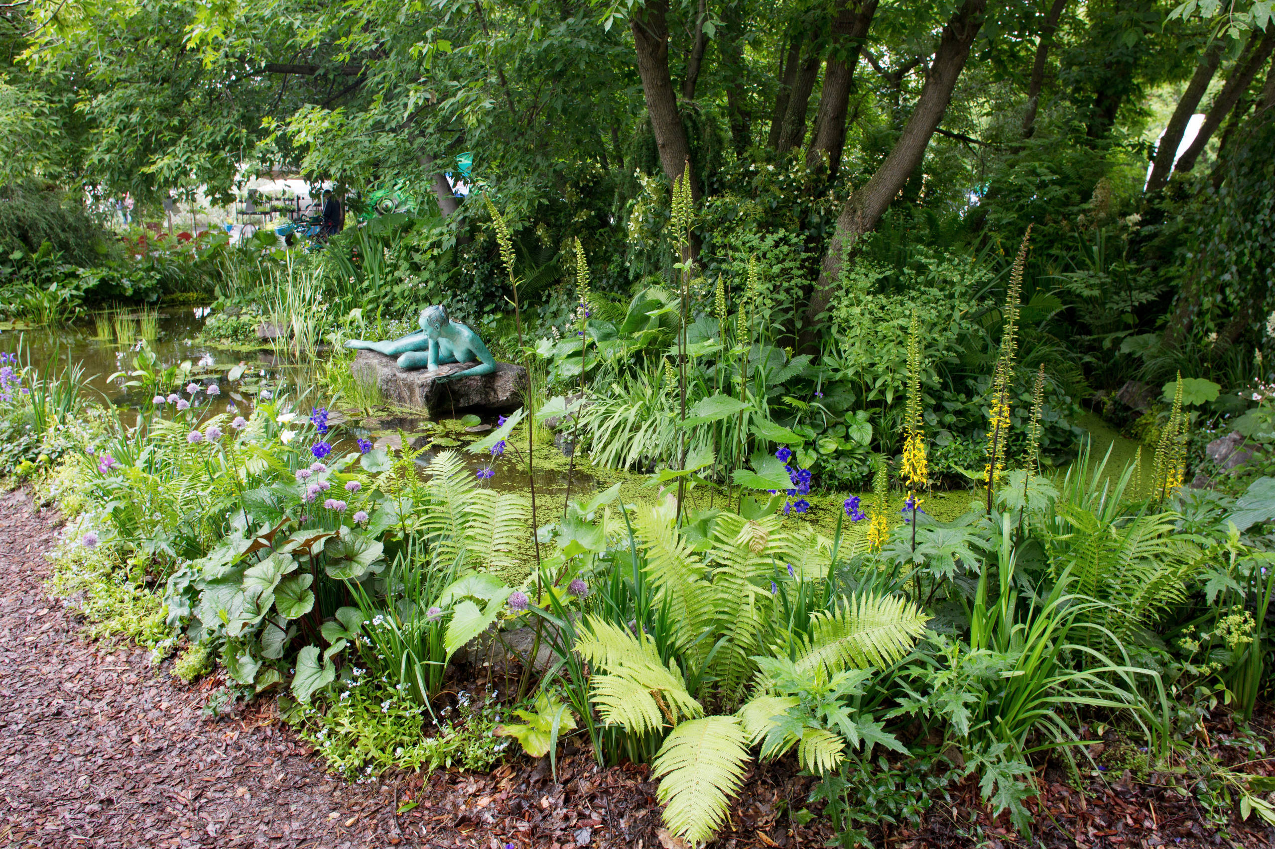 Проект недели: Сад в стиле модерн