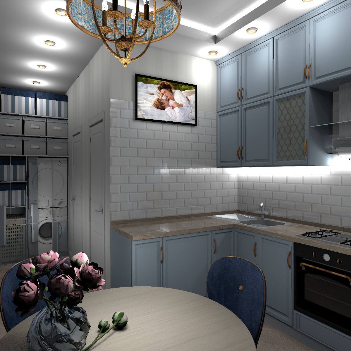 Переделка двухкомнатной квартиры на Большой Марьинской