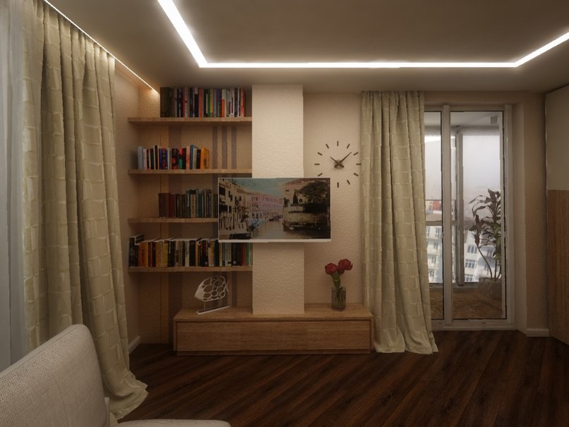 Дизайн интерьера 3к.кв. в ЖК Никольский на Радищева 4/6