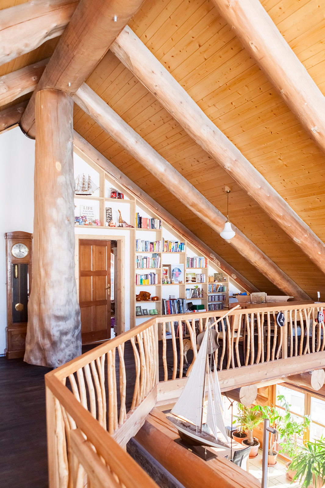 Съёмка дома в деревне Кёнигсхайм, Германия