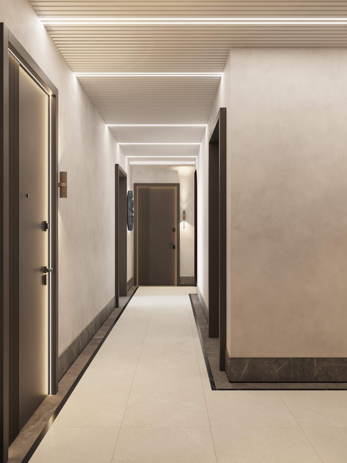 Общественные зоны жилого комплекса "Павелецкая сити"