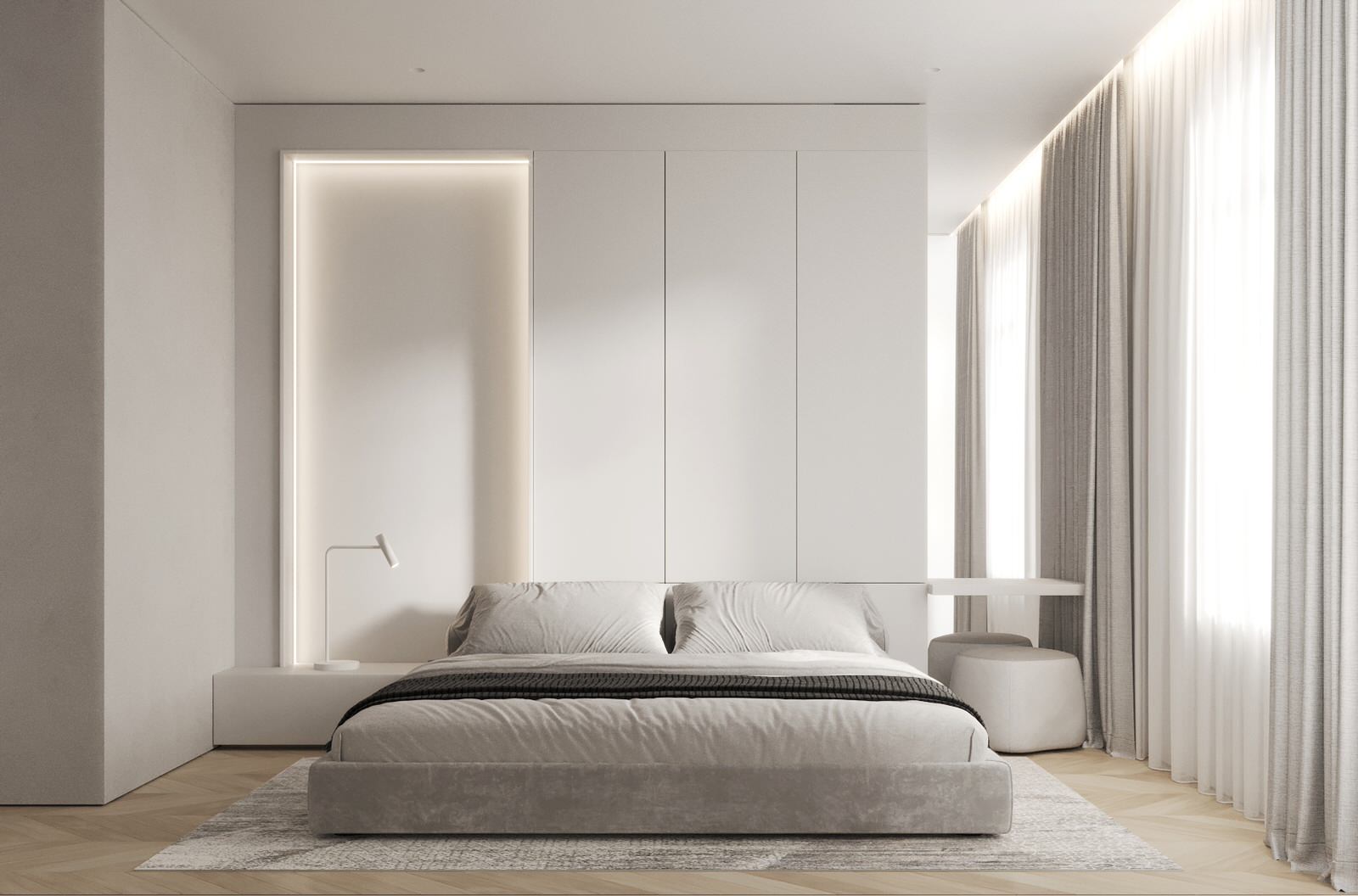 Дизайн-проект квартиры 85м2 в жк Пряники г. Владивостока