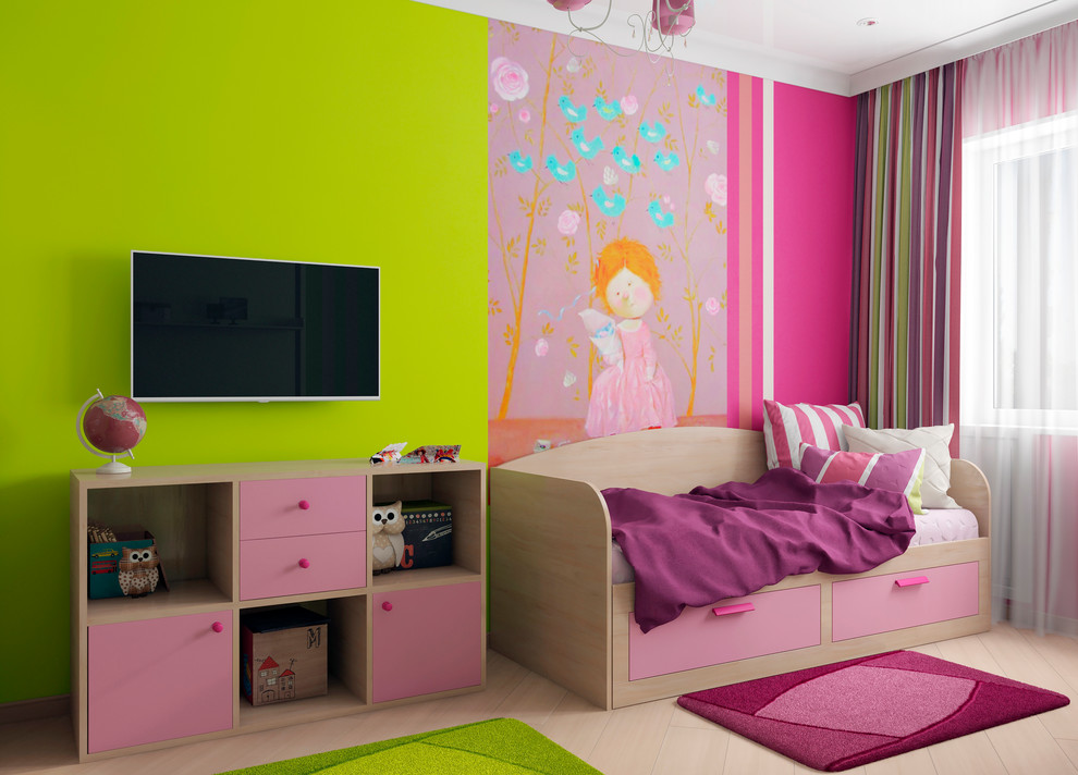 Обложка проекта: Детская для двух девочек