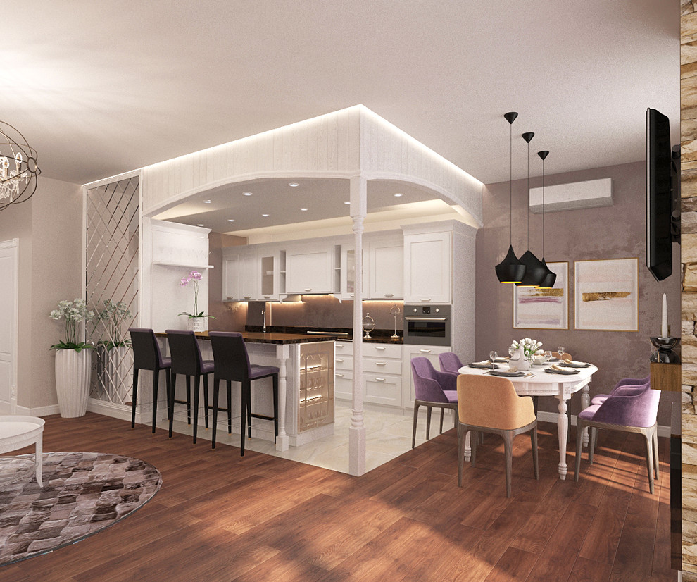 Интерьер двухуровневой квартиры