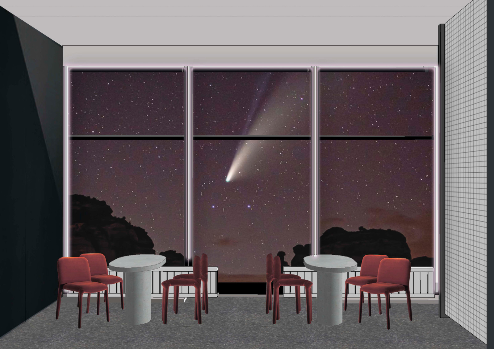 Проект гастробара "Комета"