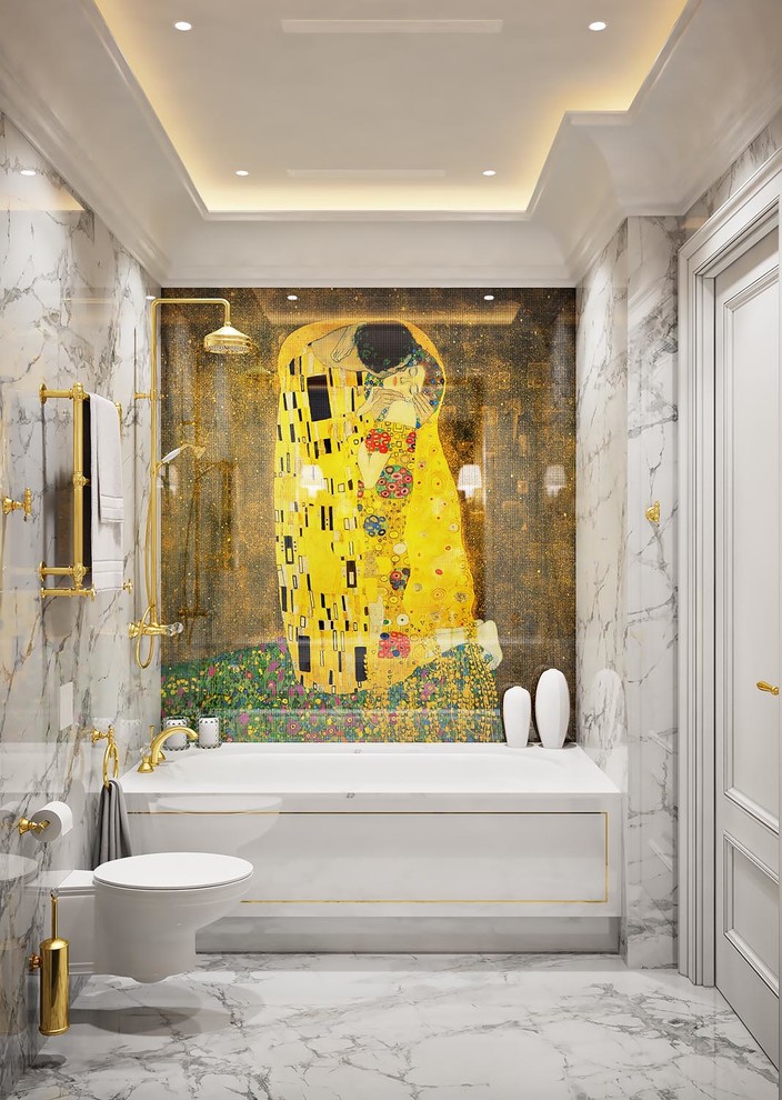 Белое с Золотом