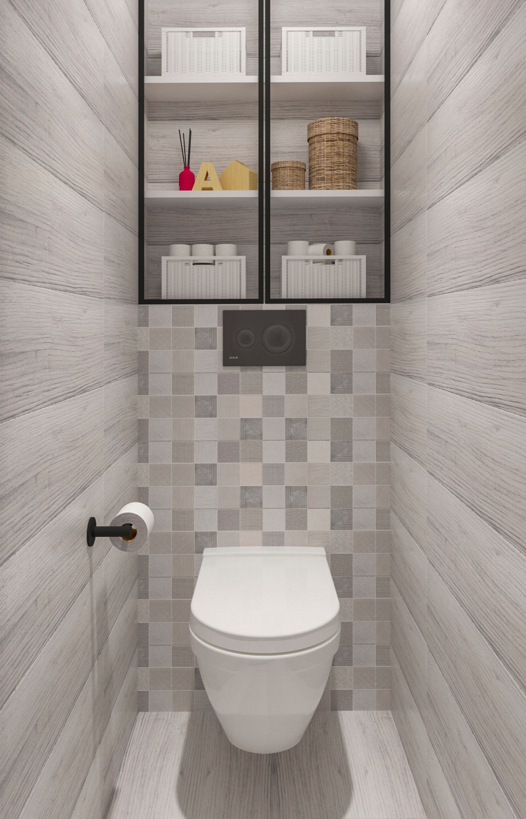 Дизайн-проект. 3-хкомнатная квартира в ЖК "Государев Дом". Видное. 2018 г.