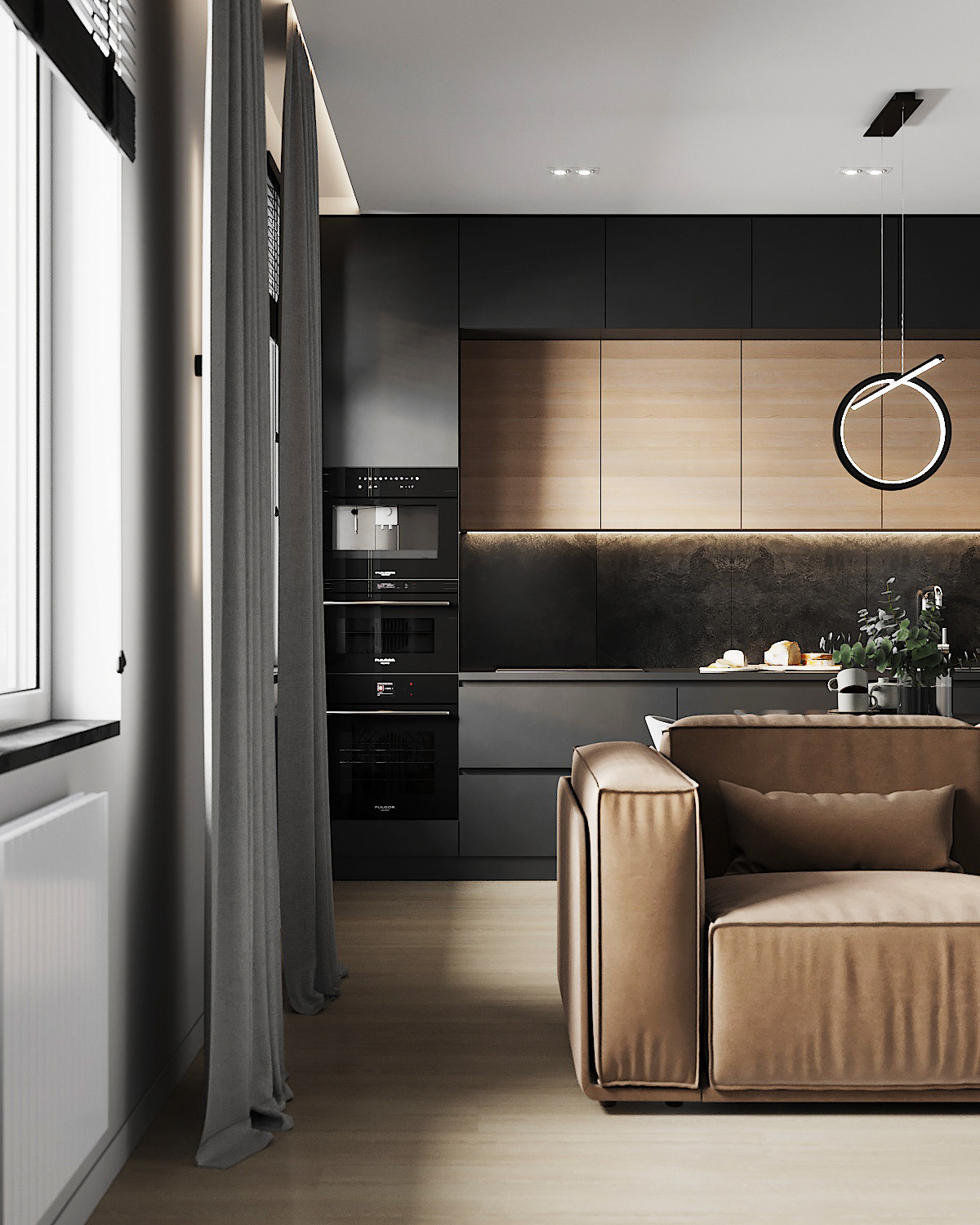 кухня-гостиная